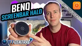 This is a Great Monitor Accessory! BenQ Screenbar Halo review