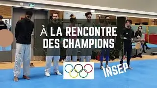 Sortie à l'Insep pour voir les champions des Jeux Olympiques | Taekwondo | Gym | Athlétisme