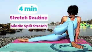 Stretch Like a Pro: Full Middle Splits + Oversplits in Just 4 Minutes! (No Equipment Needed)