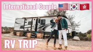 [William and Alice] RV Trip Experience  l  RV Tour, Outdoor SPA, BBQ, Couple Pics