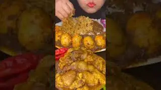 Egg Curry #asmr #mukbang #food #asmrvideo