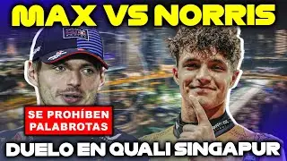 Duelo servido Max vs Norris en Singapur