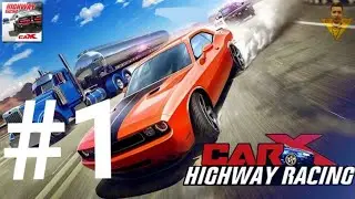 Прохождение игры CarX Highway Racing #1- Первые гонки на Изи