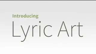 Introducing Lyric Art by TuneWiki -Now on Spotify
