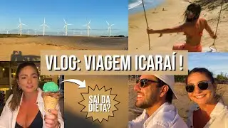 VLOG VIAJE PARA ICARAÍ COMIGO E MINHA FAMÍLIA! | MANTENDO OS TREINOS E A ROTINA DE ATLETA VIAJANDO!
