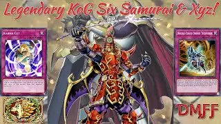 Six Samurai Legendary KoG Deck Showcase! Yu-Gi-Oh! Duel Links!