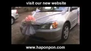 WEDDING CAR DECORATION