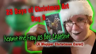 How to Make a DIY KERMIT POLYMER CLAY Sculpture! (A Muppet Christmas Carol)