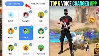 I Tried Google Playstore Top 5 Best Voice Changer App For Free Fire and BGMI -Voice Changer app 2026