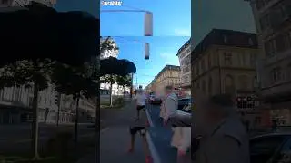 Biker Saves Elderly Man From Attack