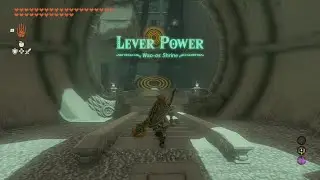 Zelda TotK - Lever Power - Wao-os Shrine