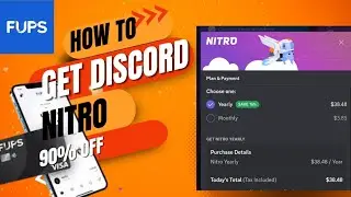 Get Discord Nitro 70% To 90% Cheapest Using Turkey Fups Virtual Card