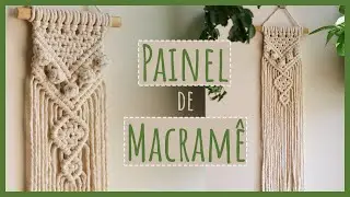 Mini Painel Vertical em Macramê!