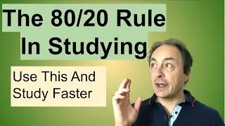 The 80/20 Rule in Studying - how you can study smarter and faster