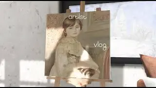 [ENG] 심즈4 화가 브이로그