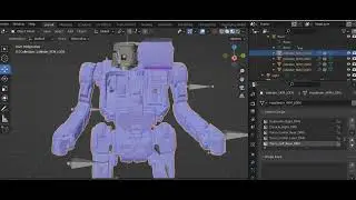 Some Mechwarrior 5 MOD I working on: Pirate FrankenMechs