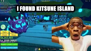 I FOUND KITSUNE ISLAND AND THIS HAPPENED!! | Blox Fruits