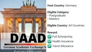DaaD Helmut Schmidt Scholarship