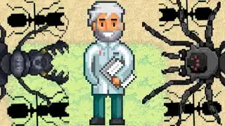 убиваю разными способами доктора зани (pocket ants симулятор колонии)