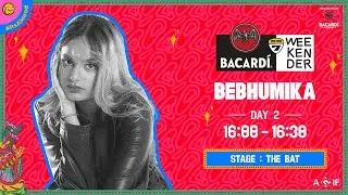 [LIVE] BACARDÍ NH7 Weekender 2023 | BeBhumika | The Bat | #ItsaMood