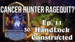 CANCER HUNTER RAGEQUIT | Hearthstone Ranked Play