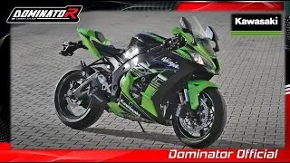 Kawasaki Ninja ZX-10R 2016 | Dominator Exhaust Sound | DYNO Test