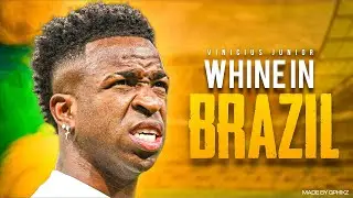 Vinicius Jr 2025 - Whine In Brazil Slowed-King of Dribbling Skills HD 2024/25