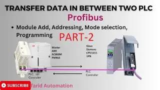 Industrial Communication: Profibus Master Slave communication Part 2(ABB)