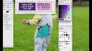 Finding hexadecimal colour values in Gimp