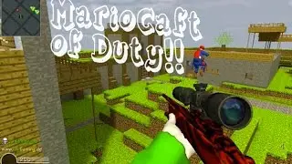 MarioCraft of Duty ( COD MODDED MAPS, SNIPER FUN!!)
