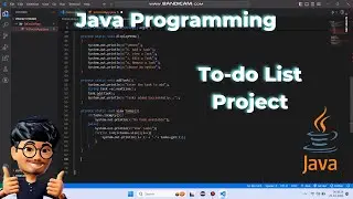 ASMR Programming - Build Todo App With Java - No Talking