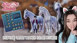 KUPIŁAM WSZYSTKIE SIWE KONIE! | ODCINEK Z KAMERKĄ! | SSO