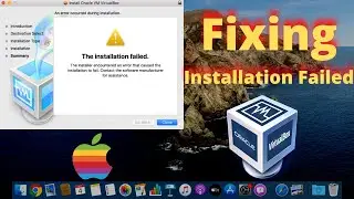 Virtualbox Installation Failed Problem Solved On Mac | Virtualbox Installation Failed On MacOS