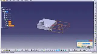 Catia Tutorial : 5  Symmetry and Mirror