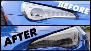 SUPER EASY HEADLIGHT MOD (BLACKING OUT HEADLIGHT HOUSING)
