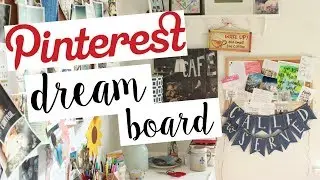 DIY Pinterest Dream Board // How to make a vision board!