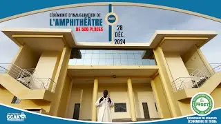 inauguration de l'amphithéâtre ,construite par LE REGROUPEMENT DES OPÉRATEURS  ÉCONOMIQUE DE TOUBA