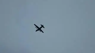 Julhälsning med  TP 84 Hercules över karlstad 2023