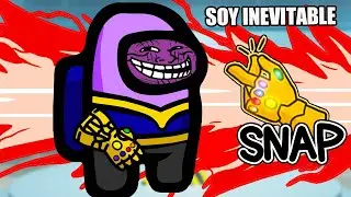 ELIMINO a TODOS usando a THANOS en AMONG US