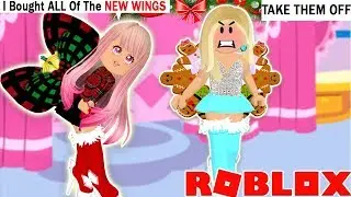 She Wanted To Be The Only One With The NEW WINGS... So I Bought Them ALL - Royale High Roblox Update