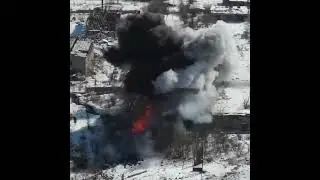 Прожарка росийского танка