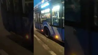 троллейбус БКМ 433030 vitovt max || б.1174 по 20 на пр маршала Жукова 
