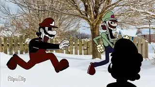 Mr. L Wants To Have A Snow Ball Fight (Happy Mario Day!)