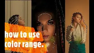 #36 How to use color range and make selection | adobe photoshop cc 2020 | tutorial.