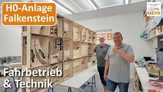 Falkenstein Layout / MEFB / Wood Kit / Building a Model Railway / Märklin / C-Track / Digitized