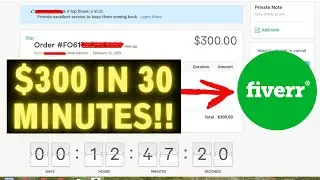 $300 In 30 Minutes From Fiverr 🔥 Low Comeptition and Easy to Rank Fiverr Gigs 🔥 3 Fiverr Gigs Ideas