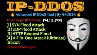 How Hackers DDoS Your IP and Shut Down Your Internet — IP Attack Demo