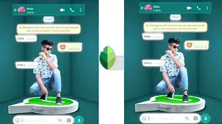 New Whatsapp Creative Photo Editing In Snapseed | Snapseed Photo Editing 2021 | Snapseed New Editing