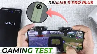 Realme 11 Pro Plus BGMI Heavy Gaming, Heating & Battery Test - PUBG, BGMI, New State!