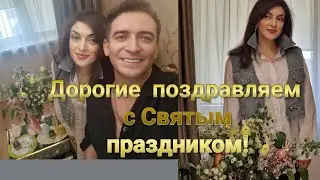 Дорогие  с праздником  Святой  Пасхи!